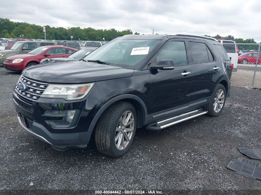 1FM5K8F84GGA29851 2016 FORD EXPLORER - Image 2