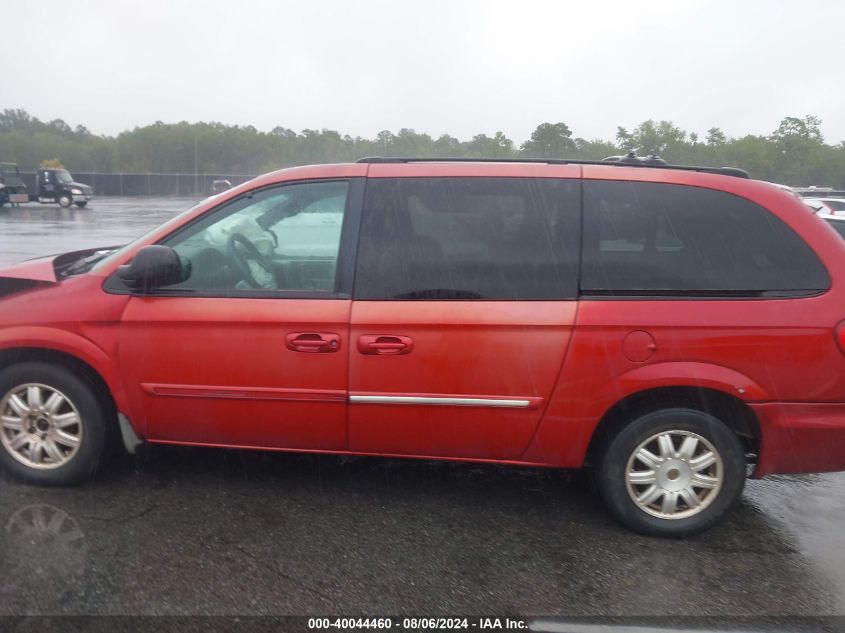 2005 Chrysler Town & Country Touring VIN: 2C4GP54L35R180289 Lot: 40044460