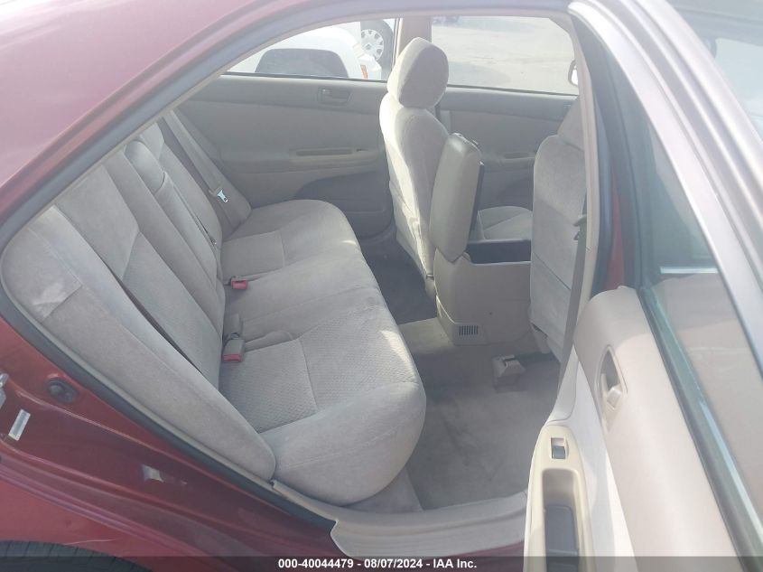 2003 Toyota Camry Le V6 VIN: 4T1BF30K13U038999 Lot: 40044479