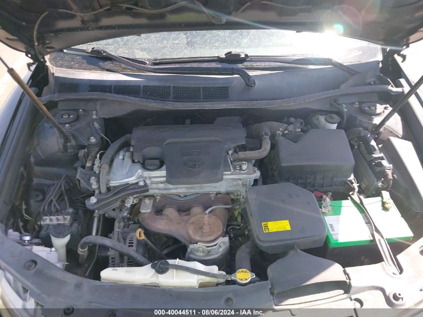 2012 Toyota Camry Le VIN: 4T4BF1FK5CR175400 Lot: 40044511