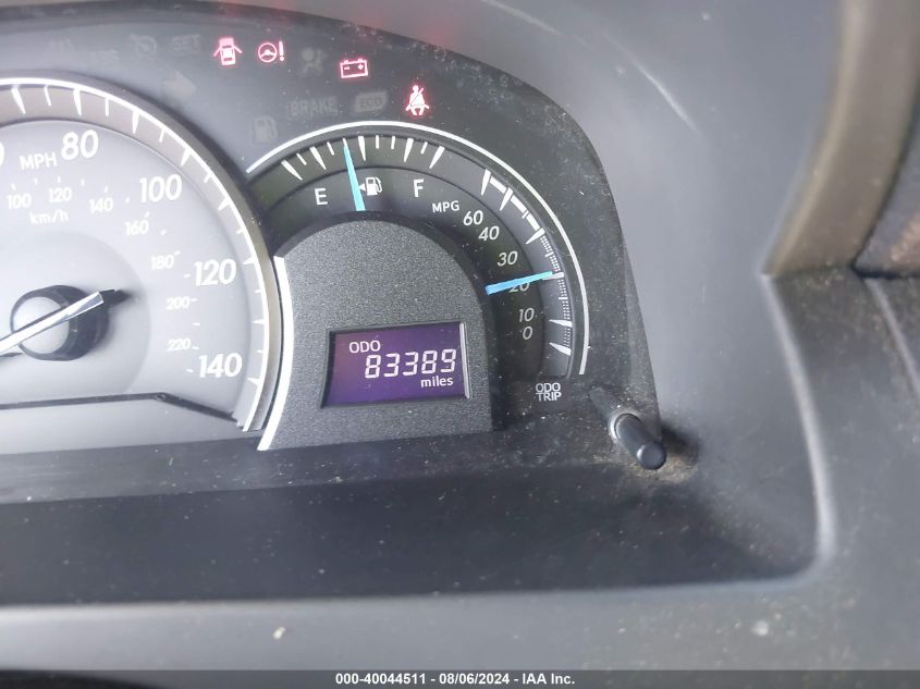 2012 Toyota Camry Le VIN: 4T4BF1FK5CR175400 Lot: 40044511