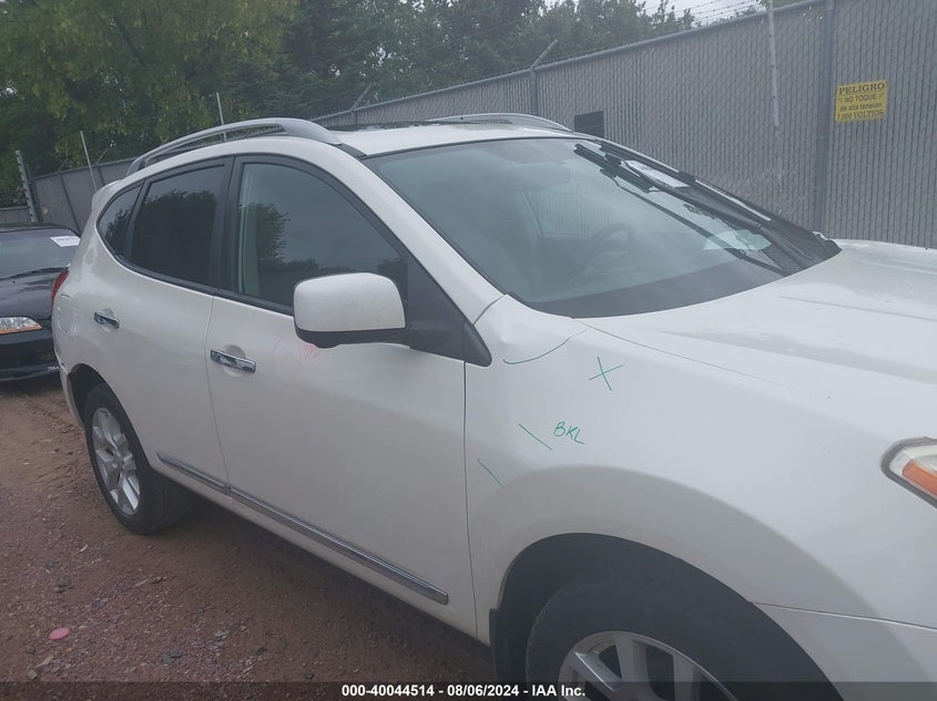 2013 Nissan Rogue S/Sv VIN: JN8AS5MVXDW613333 Lot: 40044514