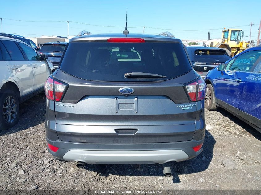 2018 Ford Escape Titanium VIN: 1FMCU9J92JUD48407 Lot: 40044517