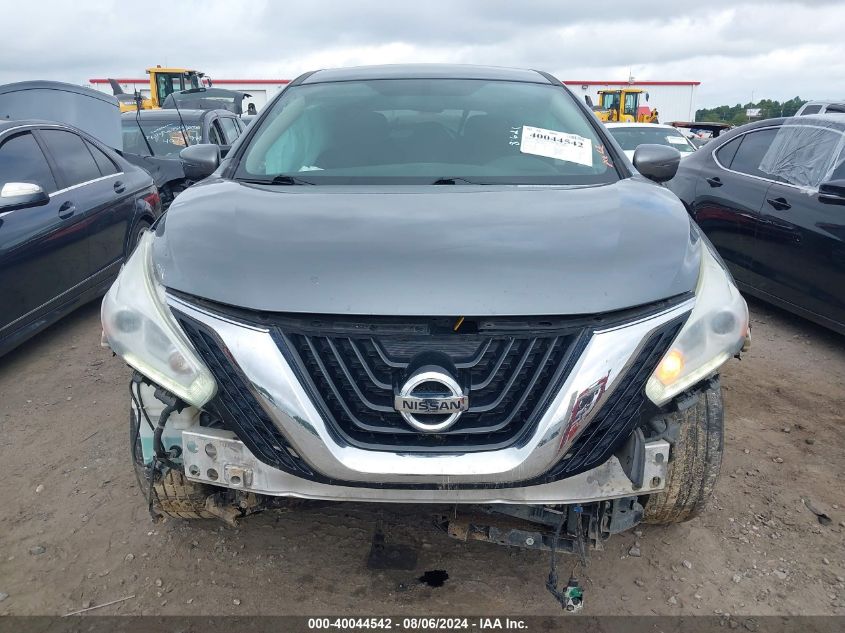 2017 Nissan Murano S VIN: 5N1AZ2MH8HN190484 Lot: 40044542