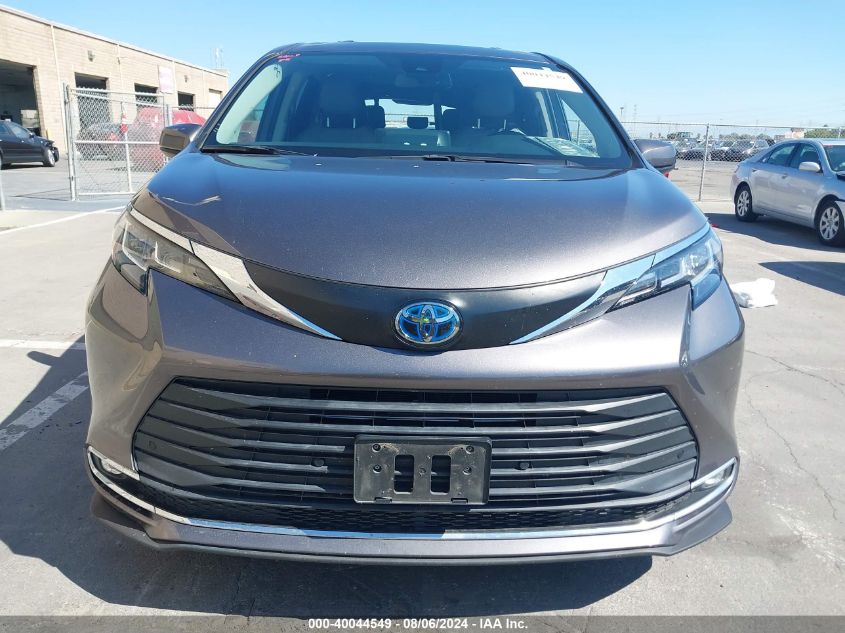 2021 Toyota Sienna Xle VIN: 5TDYRKEC0MS034370 Lot: 40044549