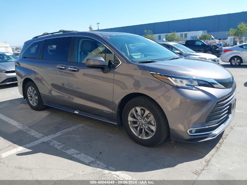 5TDYRKEC0MS034370 2021 TOYOTA SIENNA - Image 1