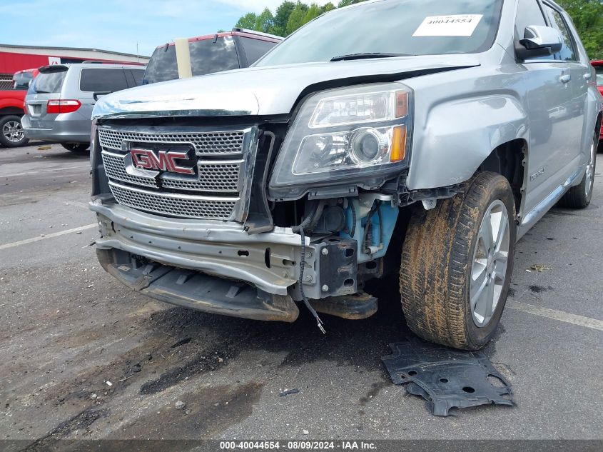 2017 GMC Terrain Denali VIN: 2GKALREK7H6318585 Lot: 40044554