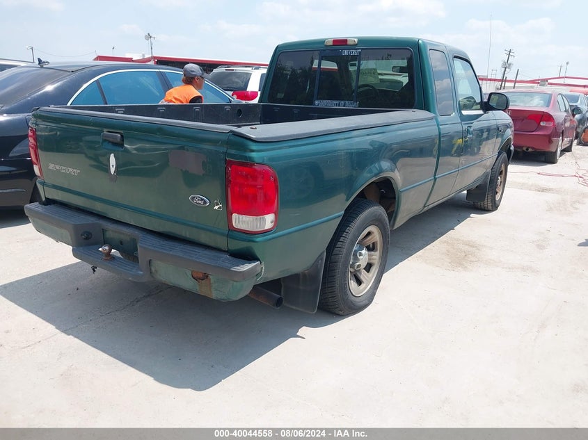 2000 Ford Ranger Xl/Xlt VIN: 1FTYR14V9YTA15563 Lot: 40044558