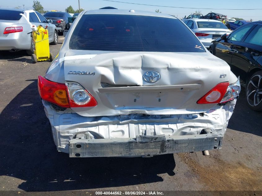 2010 Toyota Corolla Le VIN: 1NXBU4EE5AZ208115 Lot: 40044562