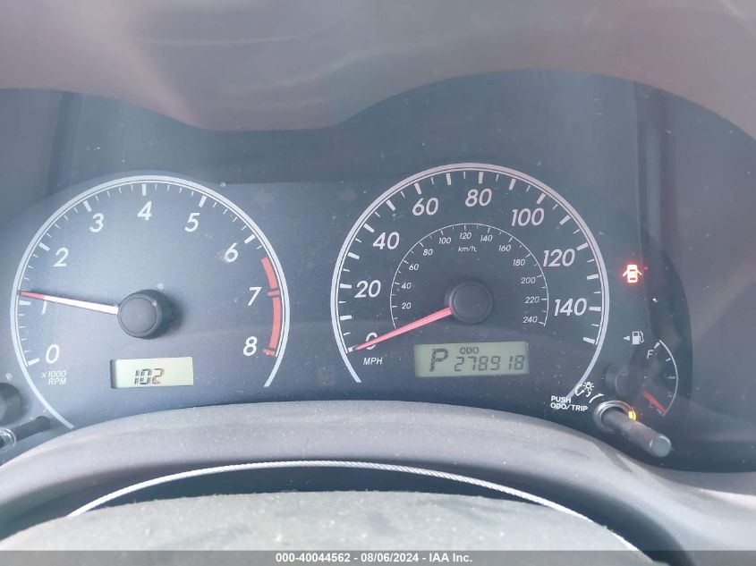 2010 Toyota Corolla Le VIN: 1NXBU4EE5AZ208115 Lot: 40044562