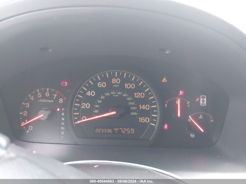 2004 Honda Accord 3.0 Ex VIN: 1HGCM66514A094527 Lot: 40044563