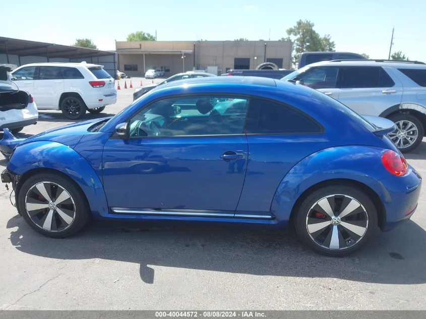 2013 Volkswagen Beetle 2.0T Turbo VIN: 3VWVA7AT9DM621256 Lot: 40044572