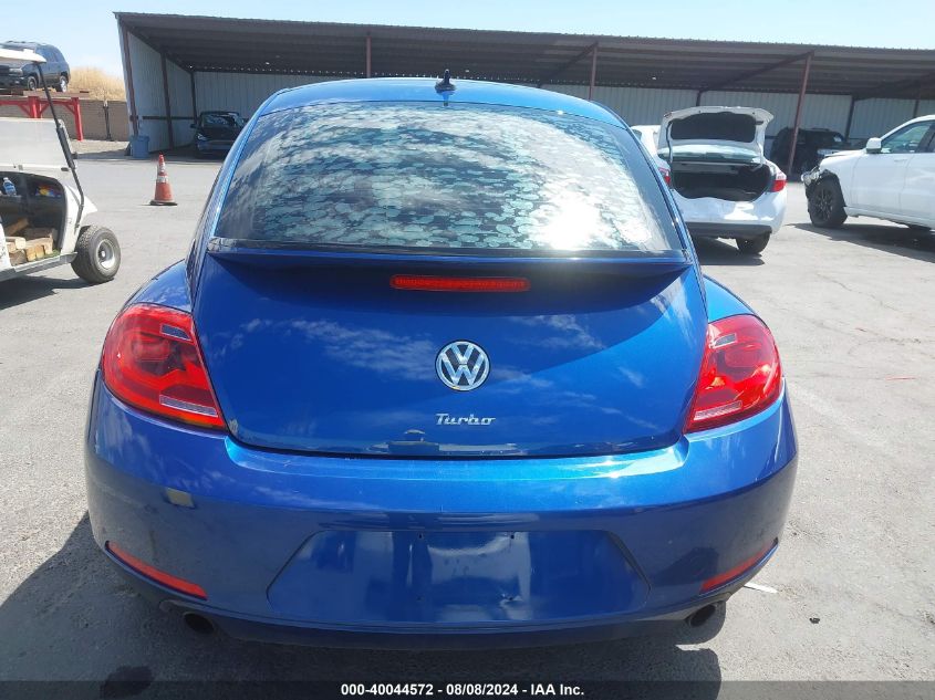 2013 Volkswagen Beetle 2.0T Turbo VIN: 3VWVA7AT9DM621256 Lot: 40044572