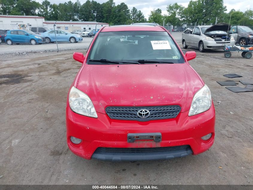 2005 Toyota Matrix Xr VIN: 2T1KR32E95C380350 Lot: 40044584