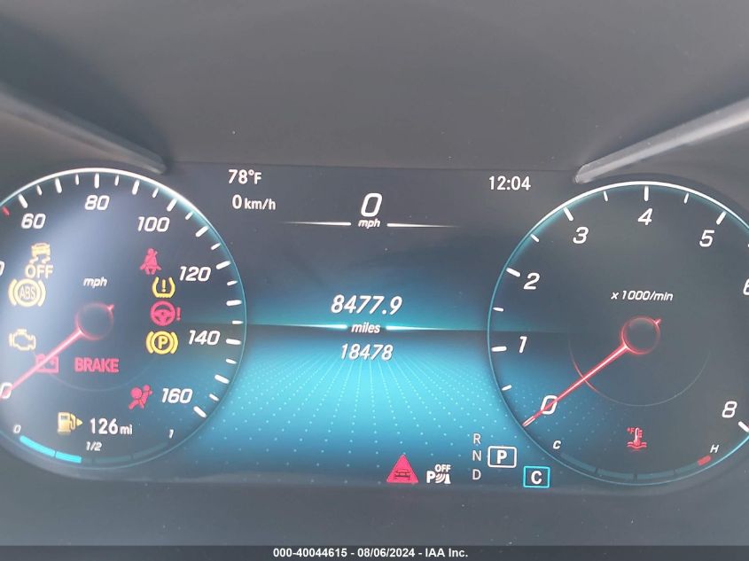 2022 MERCEDES-BENZ GLC 300 SUV - W1N0G8DB4NV388021