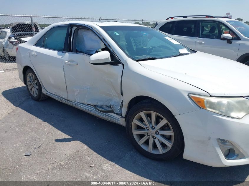 2013 Toyota Camry Xle VIN: 4T4BF1FK0DR302135 Lot: 40044617