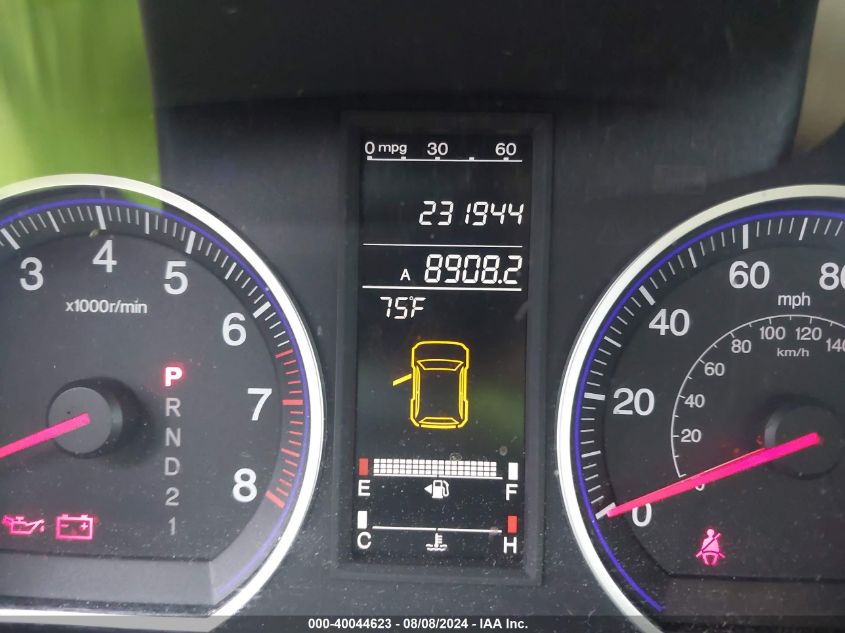 2008 Honda Cr-V Ex VIN: 5J6RE48518L042469 Lot: 40044623