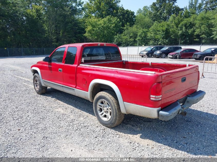 2003 Dodge Dakota Slt VIN: 1D7HL42N03S324574 Lot: 40044665