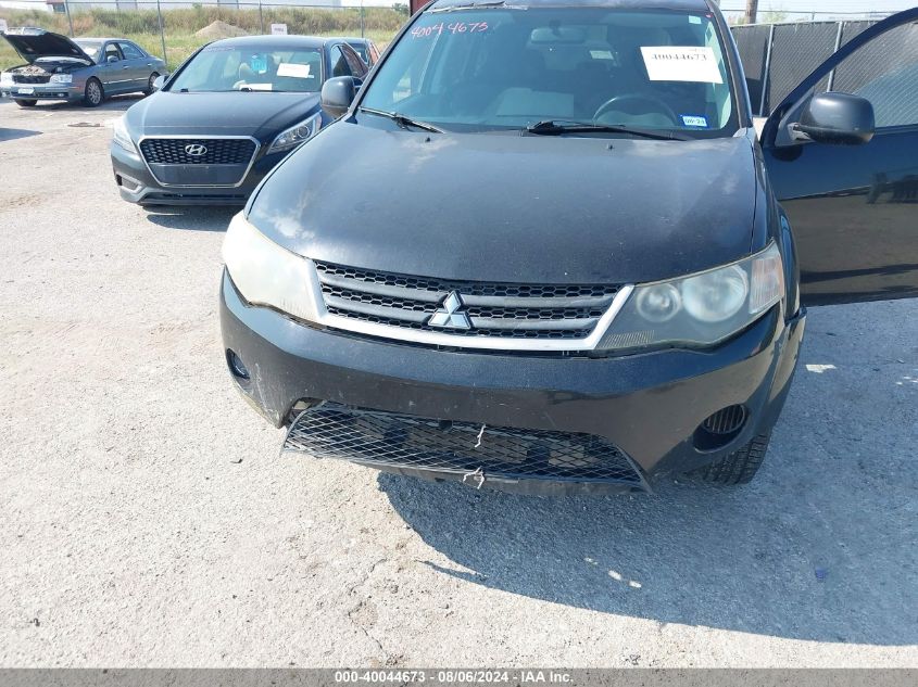 2007 Mitsubishi Outlander Es/Ls VIN: JA4MS31X27Z010845 Lot: 40044673