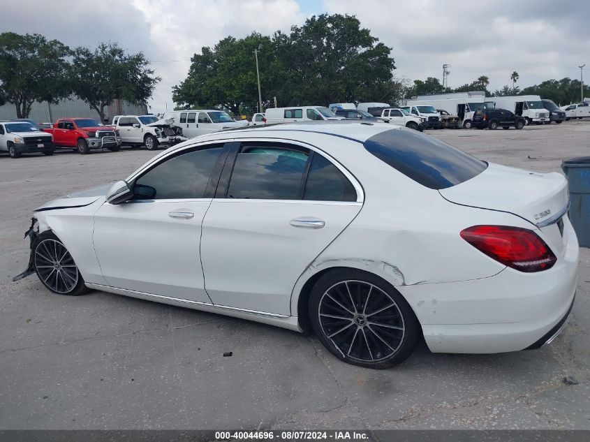 2021 Mercedes-Benz C 300 Sedan VIN: W1KWF8DBXMR646673 Lot: 40044696