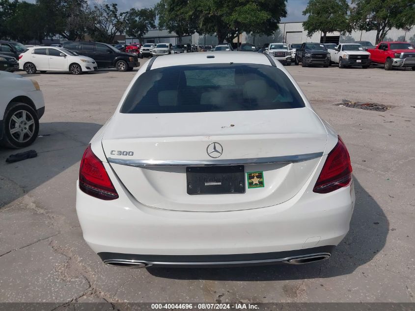 2021 Mercedes-Benz C 300 Sedan VIN: W1KWF8DBXMR646673 Lot: 40044696