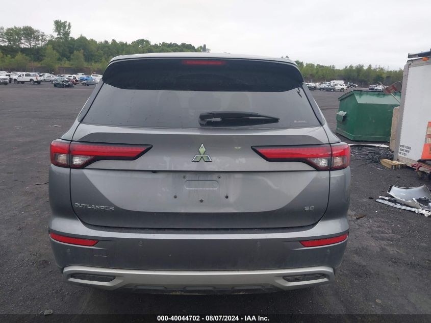 2022 Mitsubishi Outlander Se 2.5 S-Awc VIN: JA4J4UA83NZ013035 Lot: 40044702