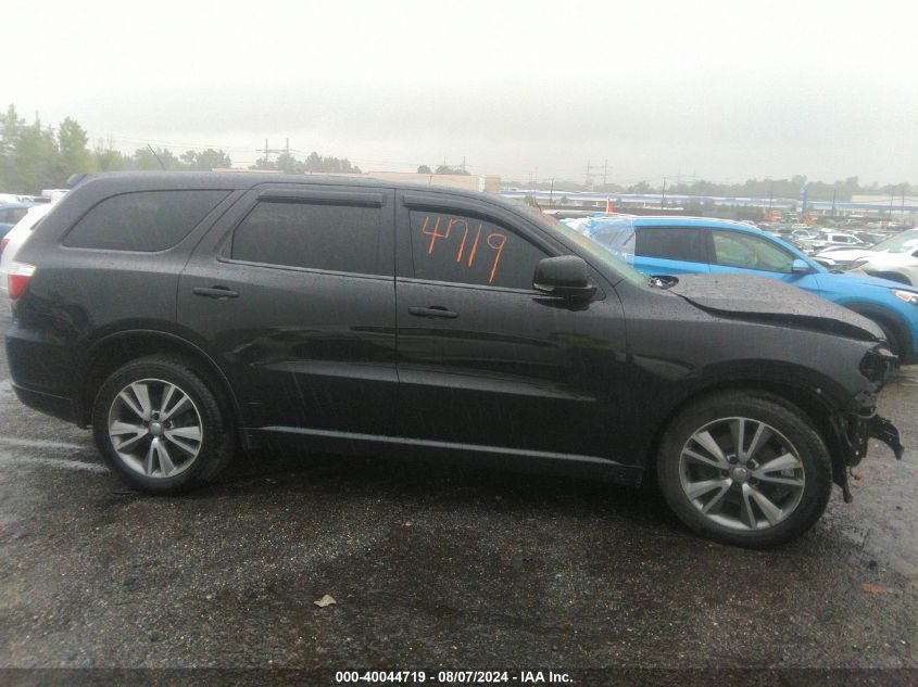 2013 Dodge Durango R/T VIN: 1C4SDJCT2DC593020 Lot: 40044719