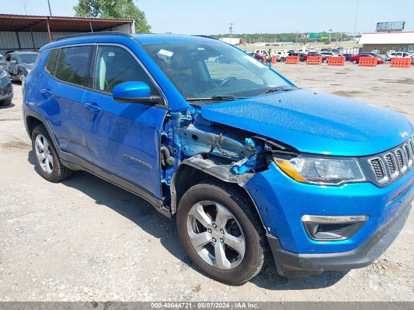 2018 Jeep Compass Latitude 4X4 VIN: 3C4NJDBB9JT139282 Lot: 40044721