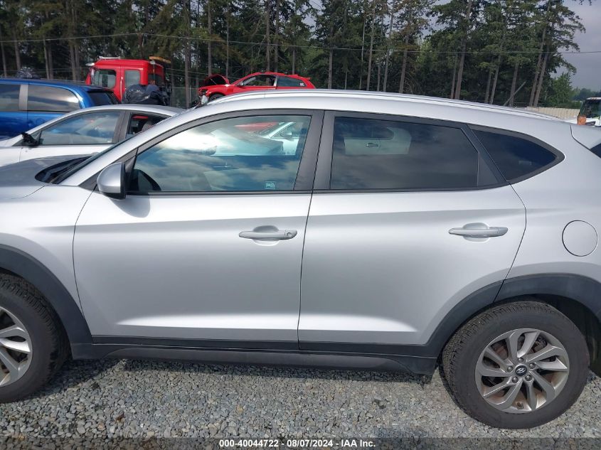 2016 Hyundai Tucson Se VIN: KM8J3CA42GU116541 Lot: 40044722