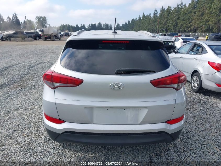 2016 Hyundai Tucson Se VIN: KM8J3CA42GU116541 Lot: 40044722