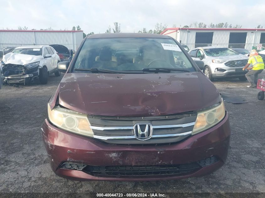 2011 Honda Odyssey Lx VIN: 5FNRL5H23BB054933 Lot: 40044723