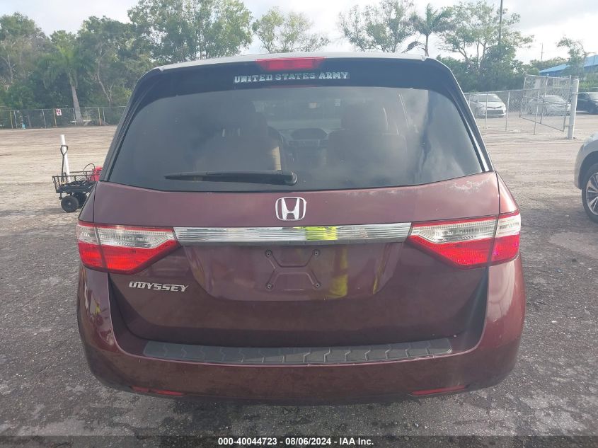 2011 Honda Odyssey Lx VIN: 5FNRL5H23BB054933 Lot: 40044723