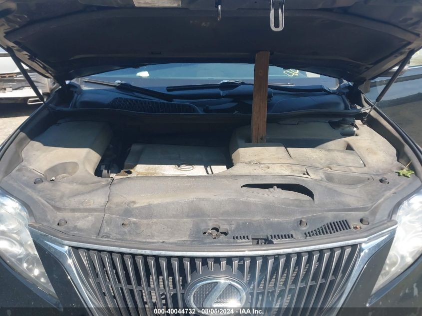 2011 Lexus Rx 350 VIN: 2T2BK1BA9BC112332 Lot: 40044732