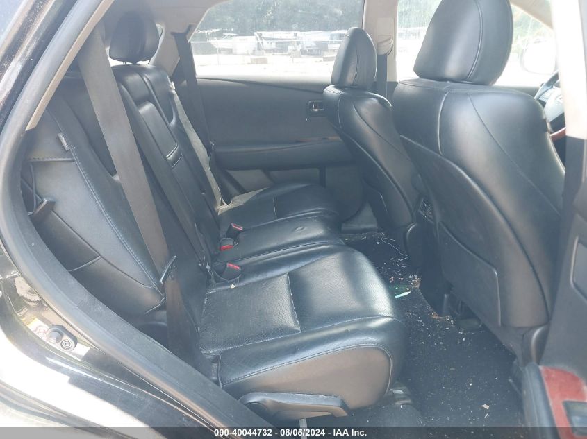 2011 Lexus Rx 350 VIN: 2T2BK1BA9BC112332 Lot: 40044732