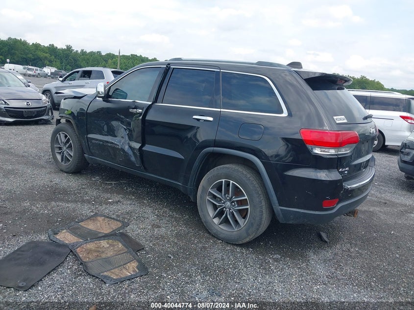 VIN 1C4RJFBG4JC167429 2018 JEEP GRAND CHEROKEE LIMITED 4X4