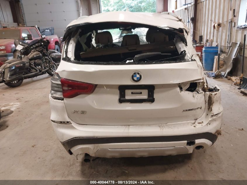 2021 BMW X3 xDrive30I VIN: 5UXTY5C00M9H34462 Lot: 40044778