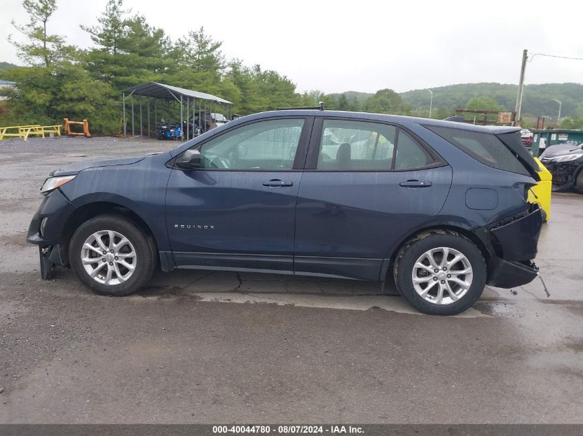 2018 Chevrolet Equinox Ls VIN: 3GNAXREV6JL365481 Lot: 40044780