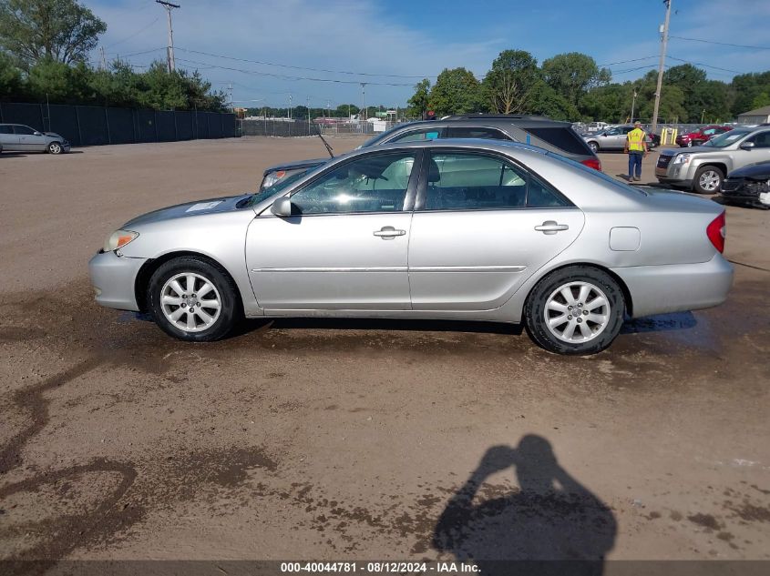 2004 Toyota Camry Xle V6 VIN: 4T1BF30K74U587625 Lot: 40044781