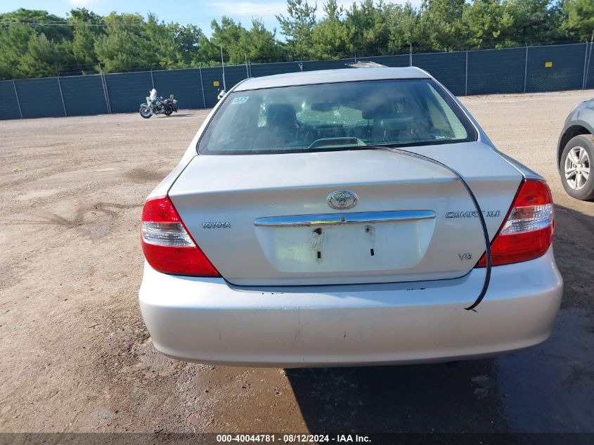 2004 Toyota Camry Xle V6 VIN: 4T1BF30K74U587625 Lot: 40044781