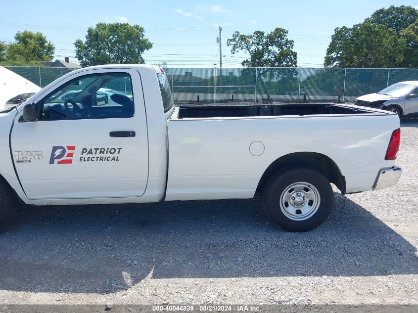 2022 Ram 1500 Classic Tradesman Regular Cab 4X2 8' Box VIN: 3C6JR6DGXNG395805 Lot: 40044839