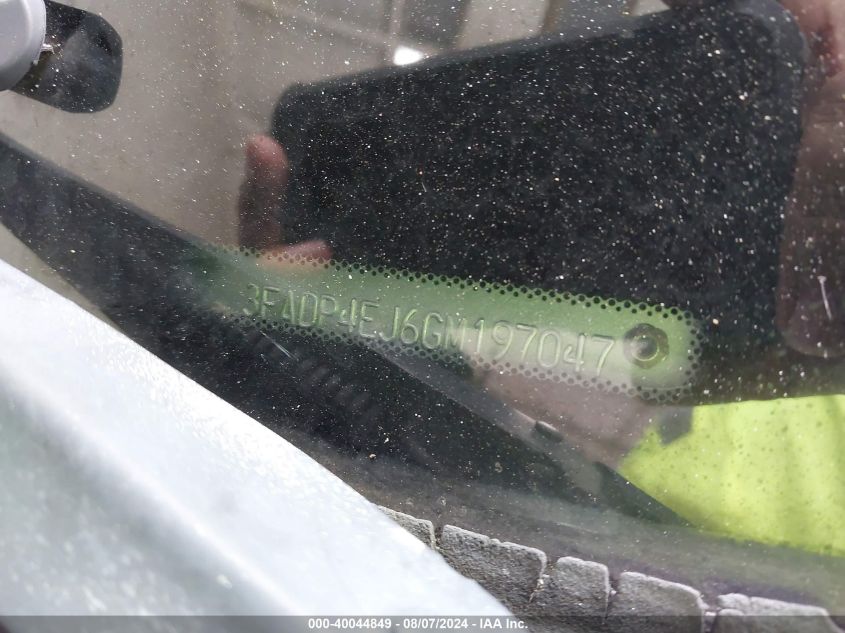 2016 FORD FIESTA SE - 3FADP4EJ6GM197047