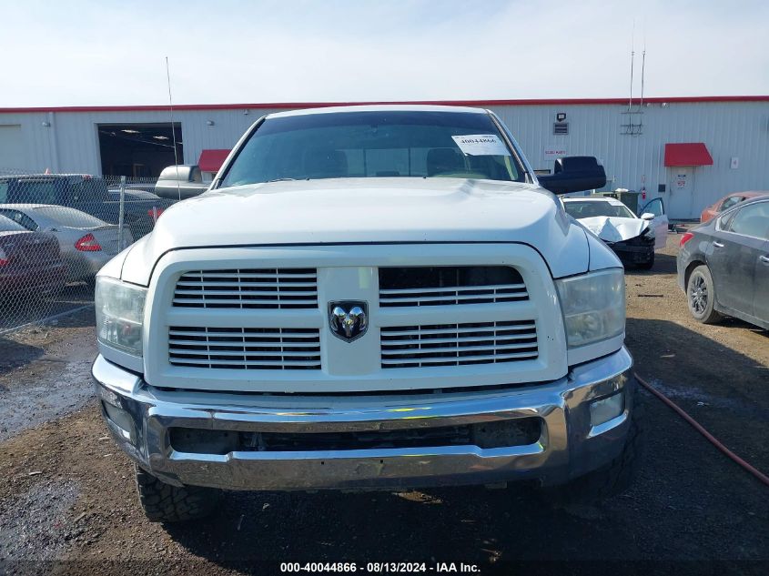 2012 Ram 2500 Slt VIN: 3C6TD5DT2CG176512 Lot: 40044866