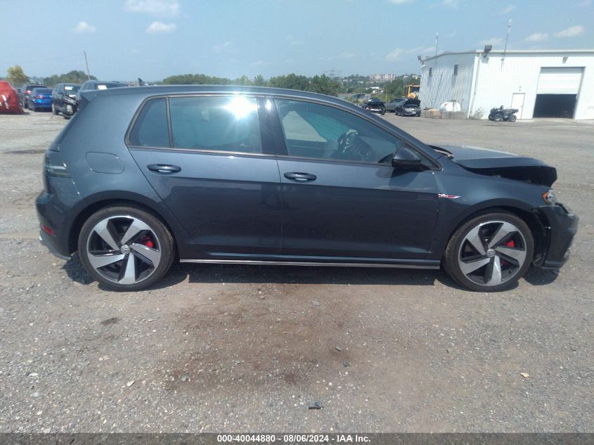 2018 Volkswagen Golf Gti 2.0T Autobahn/2.0T S/2.0T Se VIN: 3VW547AU8JM289869 Lot: 40044880