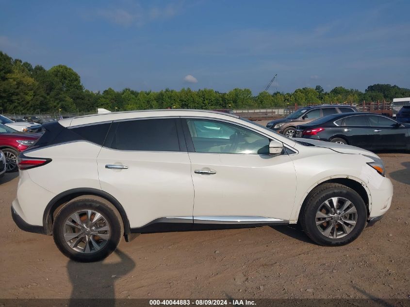 2017 Nissan Murano S VIN: 5N1AZ2MG6HN119176 Lot: 40044883