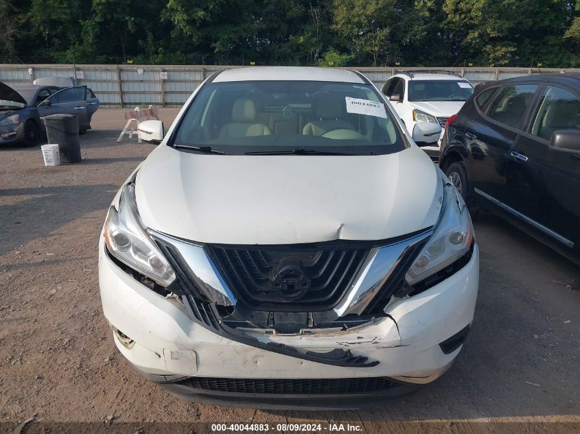 2017 Nissan Murano S VIN: 5N1AZ2MG6HN119176 Lot: 40044883