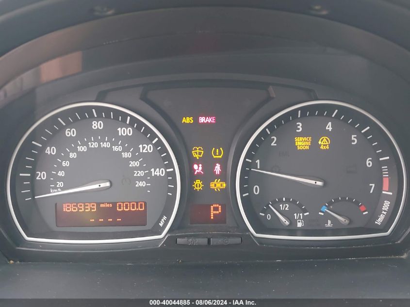 2005 BMW X3 3.0I VIN: WBXPA934X5WD24078 Lot: 40044885