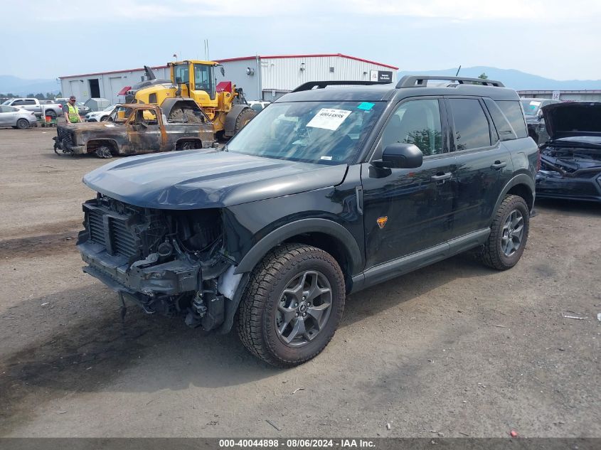 2021 Ford Bronco Sport Badlands VIN: 3FMCR9D92MRB32128 Lot: 40044898