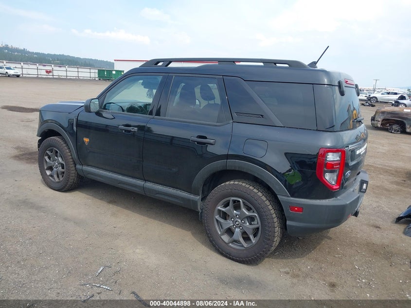 2021 Ford Bronco Sport Badlands VIN: 3FMCR9D92MRB32128 Lot: 40044898