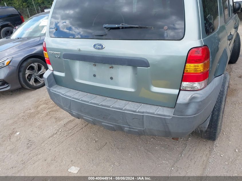 2005 Ford Escape Xlt VIN: 1FMYU03105DA14472 Lot: 40044914