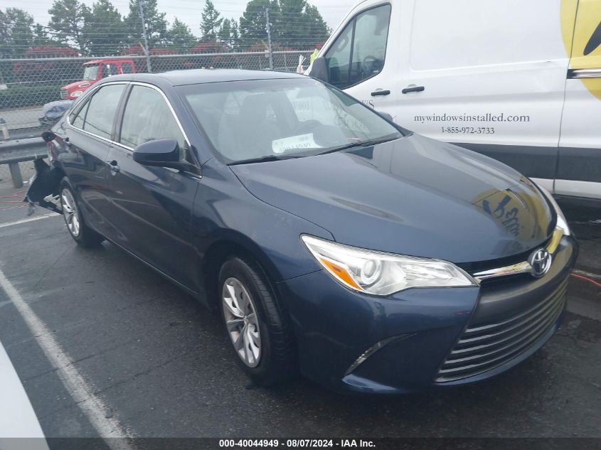 2015 Toyota Camry Le VIN: 4T4BF1FK2FR506793 Lot: 40044949